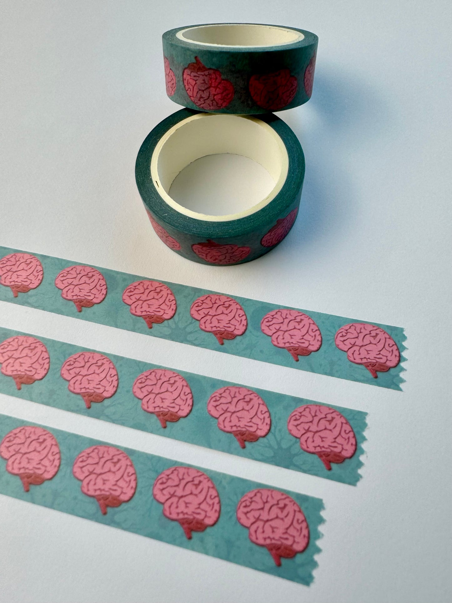 Brain anatomy washi tape