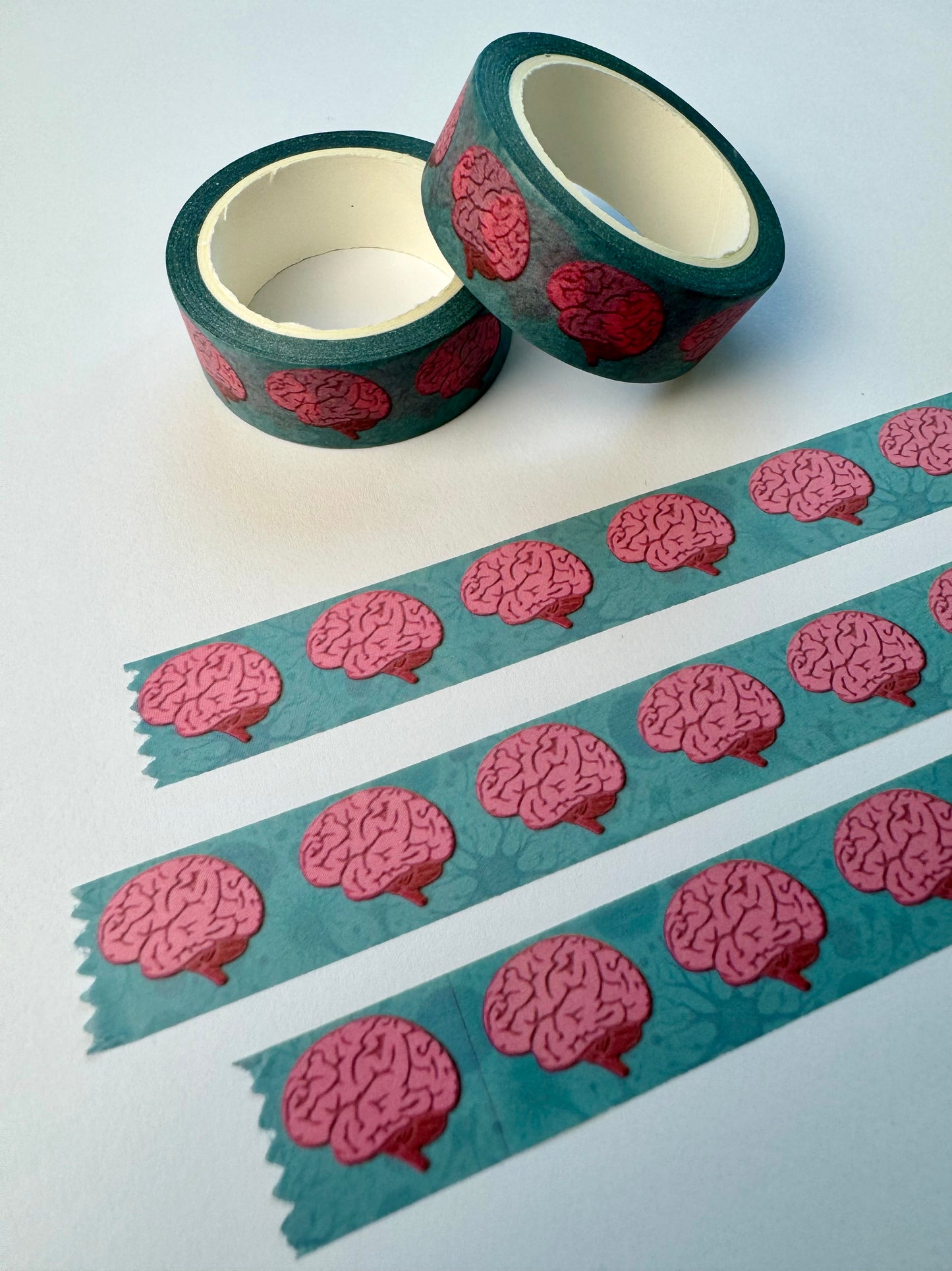 Brain anatomy washi tape