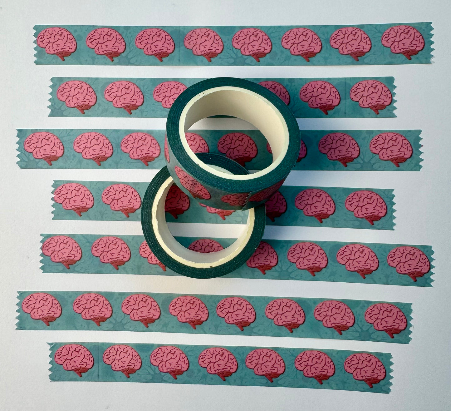 Brain anatomy washi tape