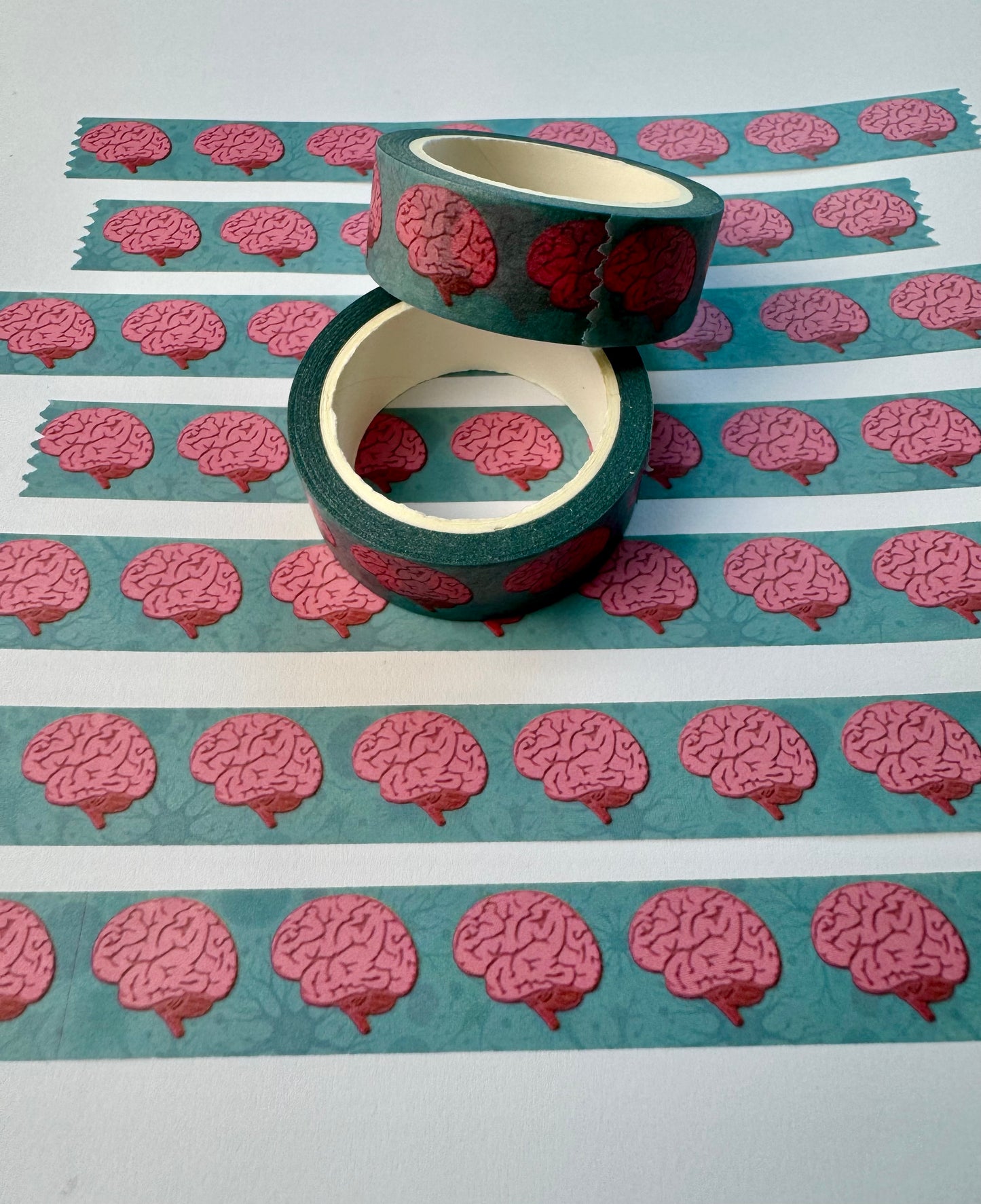 Brain anatomy washi tape