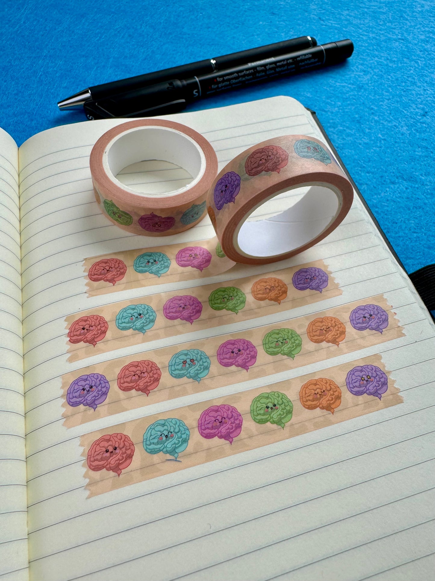 Brains to remember washi tape